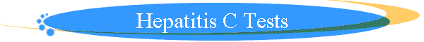Hepatitis C Tests
